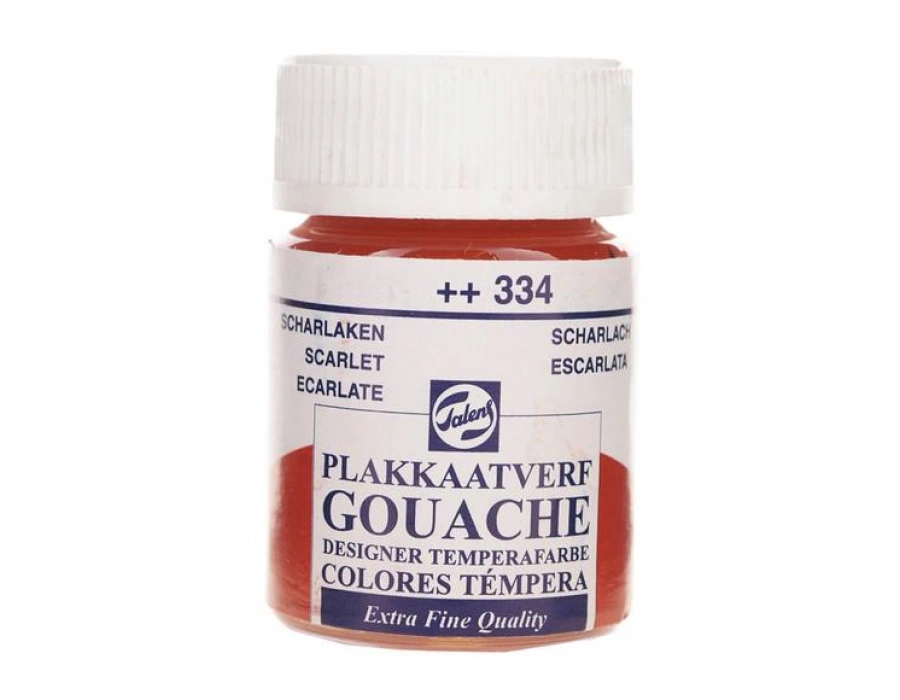 Talens Kırmızı Guaj Boya 16 ml Scarlet 334 gouache