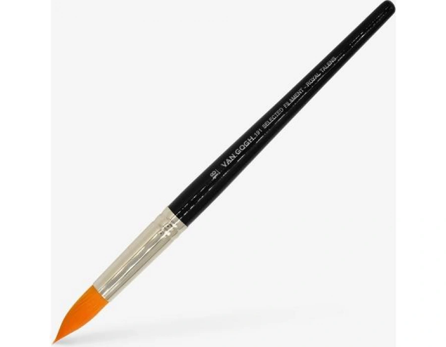 Van Gogh : 191 Serisi : Sentetik Sulu Boya Fırçası : Yuvarlak Uç : No 18