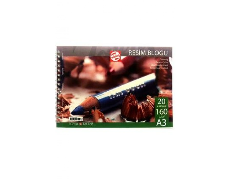 talens resim bloğu 160 gr A3 20 yaprak
