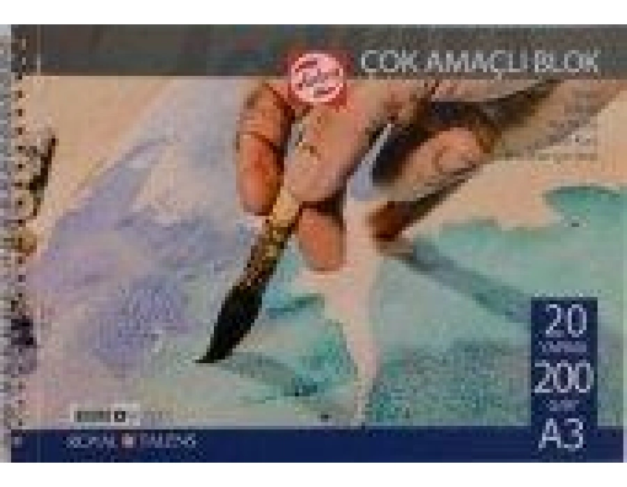 talens çok amaçlı blok 20 yaprak 200 gr A3