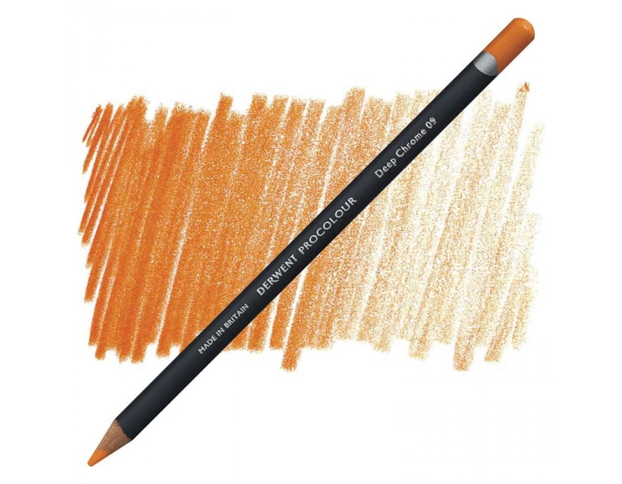 Derwent Watercolour Pencil Suluboya Kalemi 09 deep Chrome