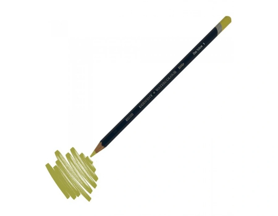 Derwent Watercolour Pencil Suluboya Kalemi 01 Zinc Yellow