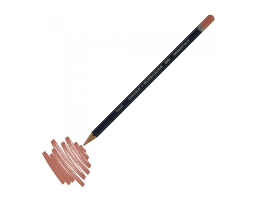Derwent Watercolour Pencil Suluboya Kalemi 17 Pink Madder Lake