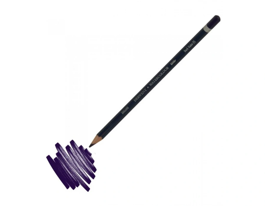 Derwent Watercolour Pencil Suluboya Kalemi 25 Dark Violet