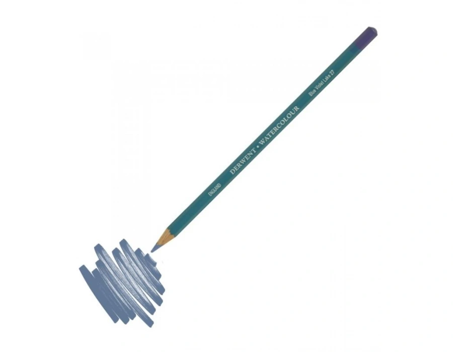 Derwent Watercolour Pencil Suluboya Kalemi 27 Blue Violet Lake
