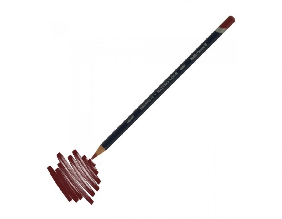 Derwent Watercolour Pencil Suluboya Kalemi 19 Madder Carmine