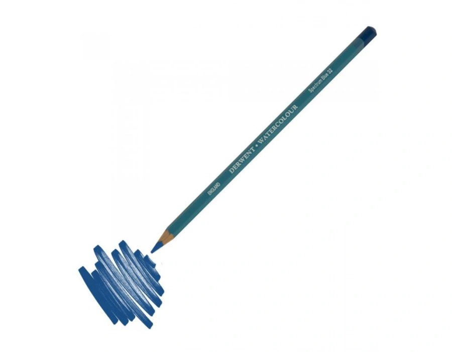 Derwent Watercolour Pencil Suluboya Kalemi 32 spectrum blue