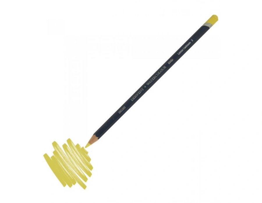 Derwent Watercolour Pencil Suluboya Kalemi 02 Lemon Cadmium