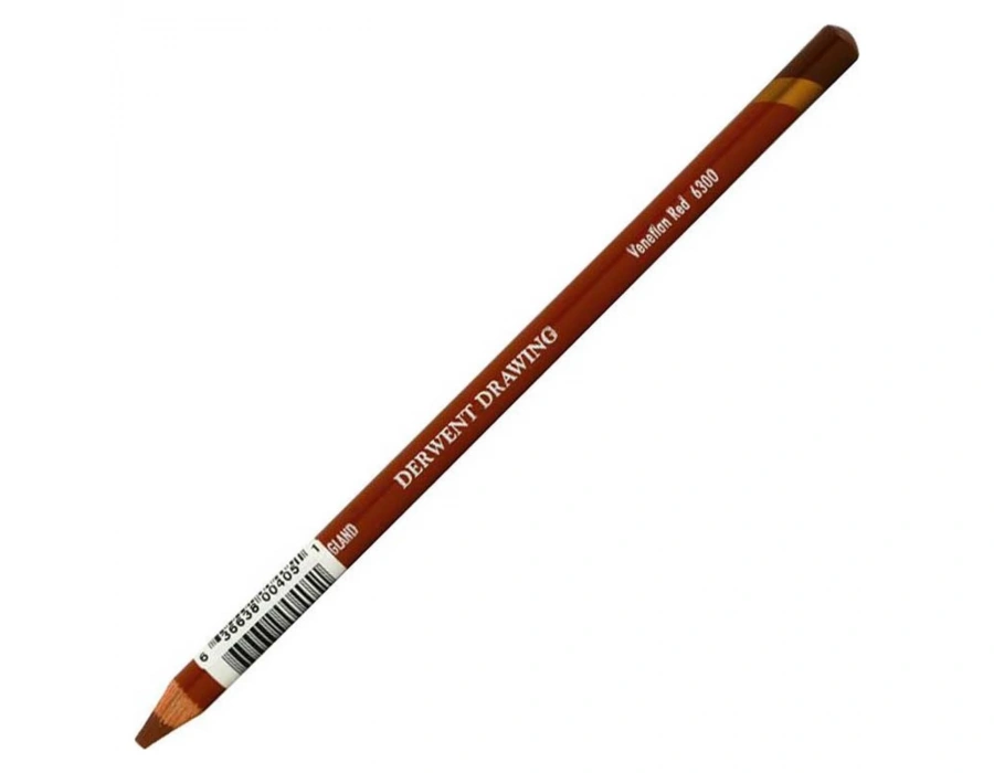 Derwent Drawing Pencil Renkli Çizim Kalemi veneation red 6300