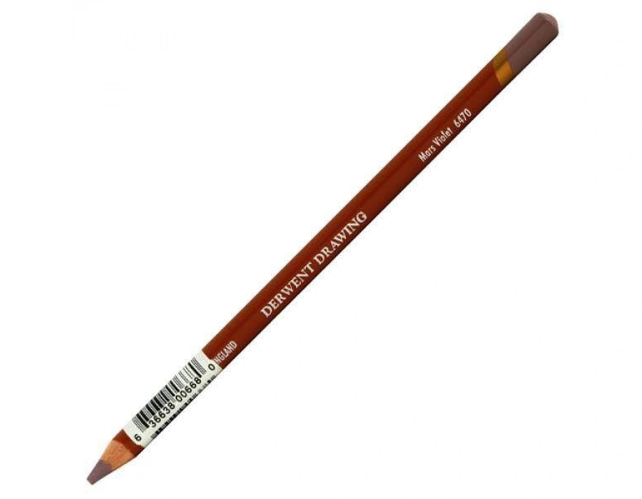 Derwent Drawing Pencil Renkli Çizim Kalemi 6470 mars violet