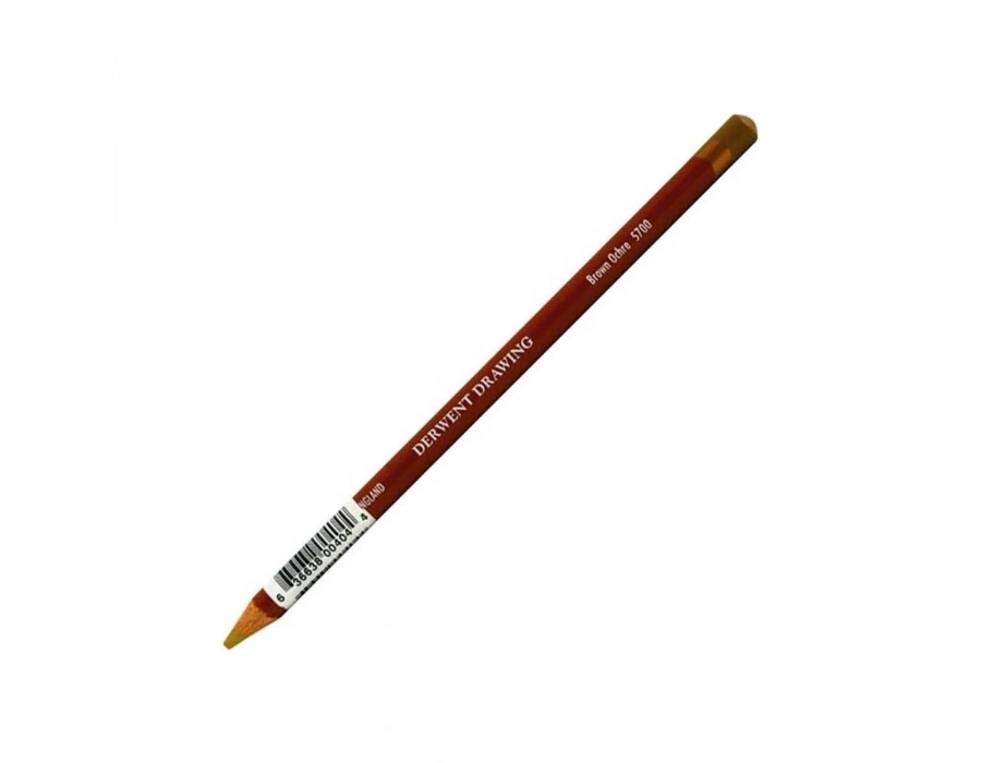 Derwent Drawing Pencil Renkli Çizim Kalemi brown ochre 5700