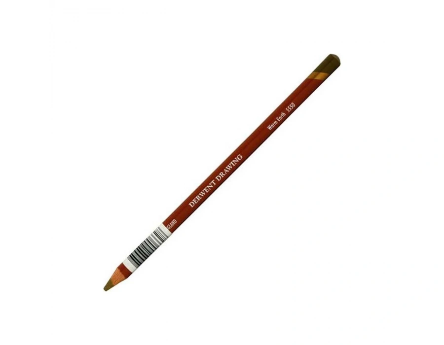 Derwent Drawing Pencil Renkli Çizim Kalemi warm earth 5550