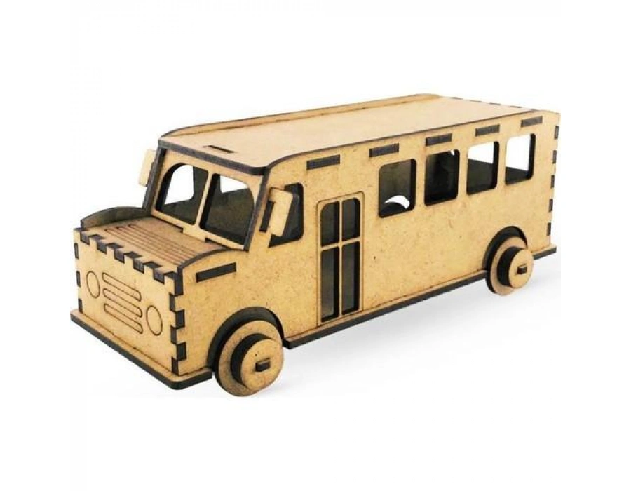 Südor Md1-03 Ahşap Maket Otobüs