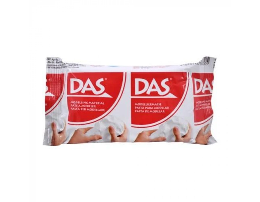 Das Kil Model Hamuru Hava ile Kuruyan Seramik Porselen Hamuru Doğal 250 gr Beyaz