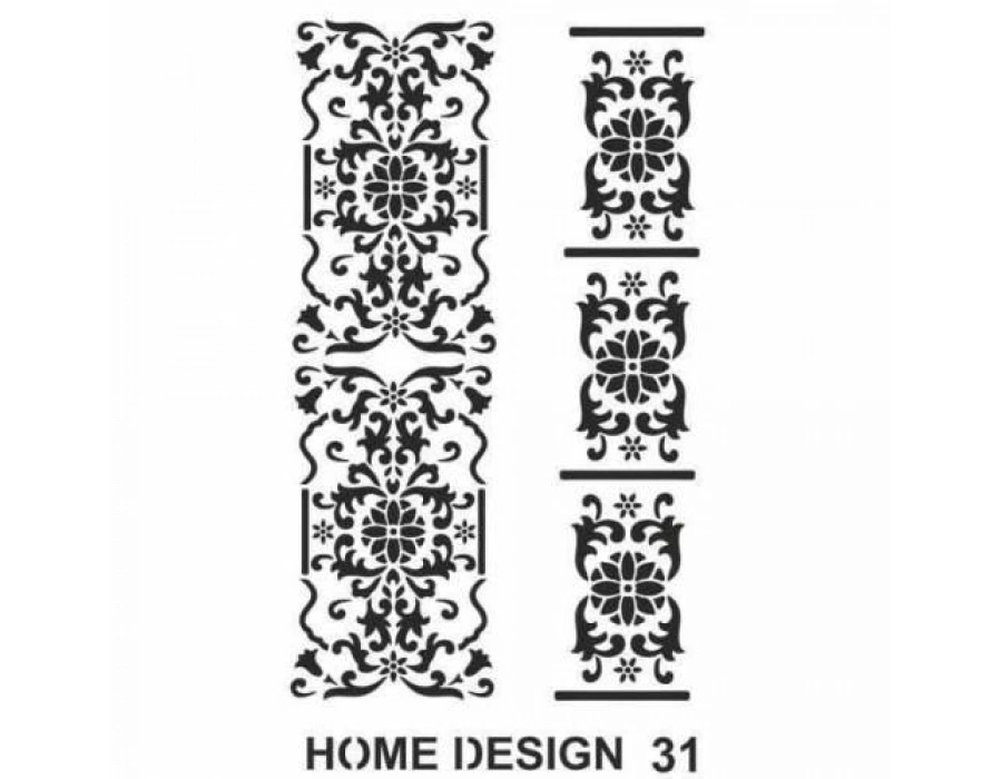 HDS31 aRTEBELLA Home desingn Stencil 35x50 cm