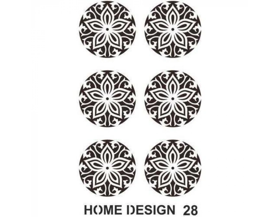 HDS28 aRTEBELLA Home desingn Stencil 35x50 cm