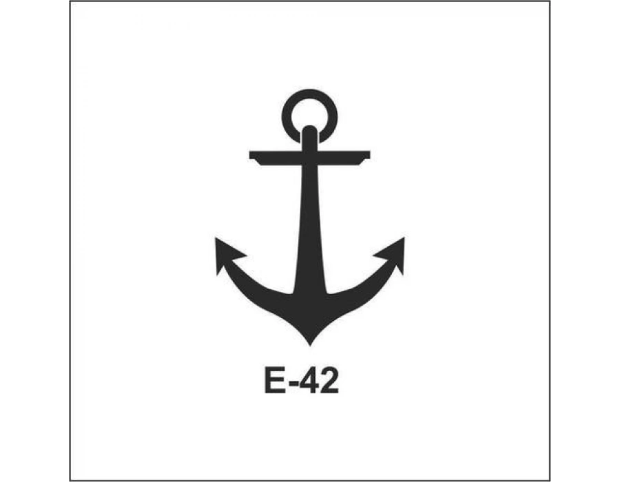 Artebella E Serisi Stenciller E-42 Stencil 10x10cm