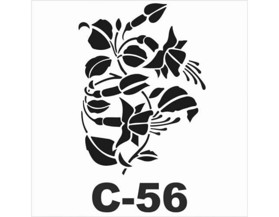 C-56 Artebella Stencil 15x20 Cm