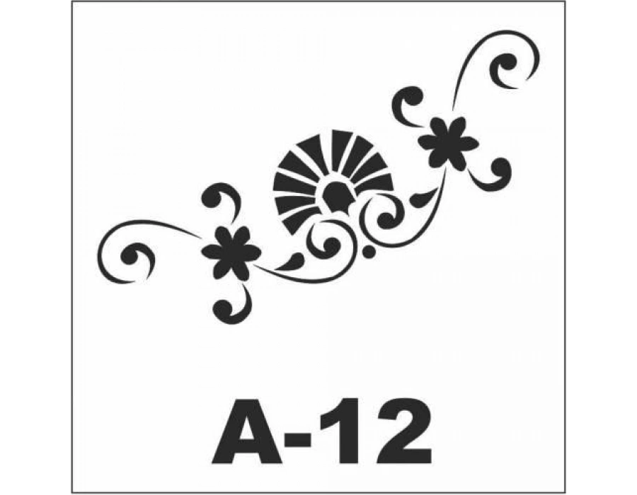A-12 Artebella Stencil 20x20 Cm