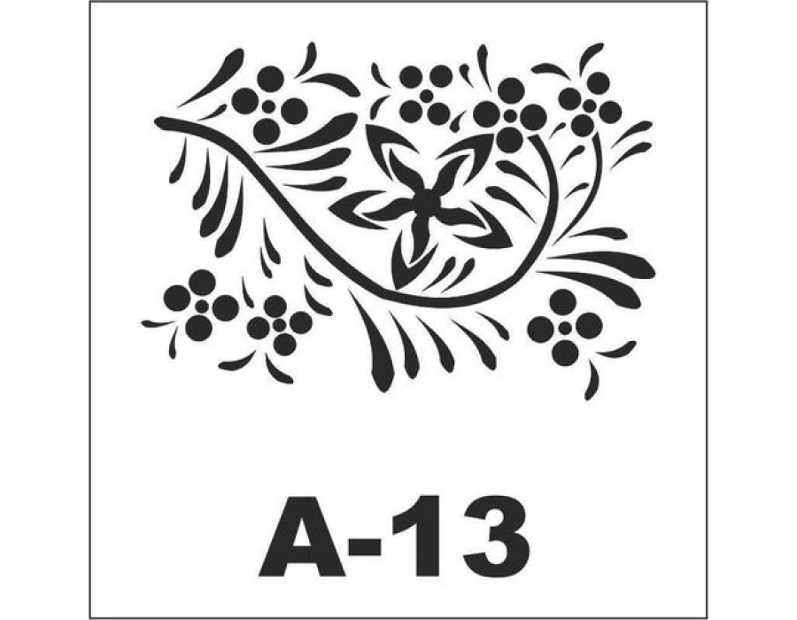 A-13 Artebella Stencil 20x20 Cm