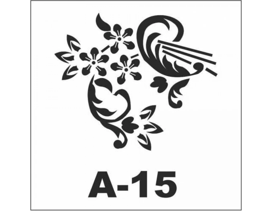 A-15 Artebella Stencil 20x20 Cm