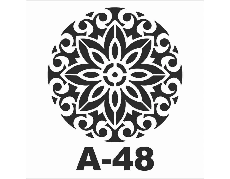 A-48 Artebella Stencil 20x20 Cm