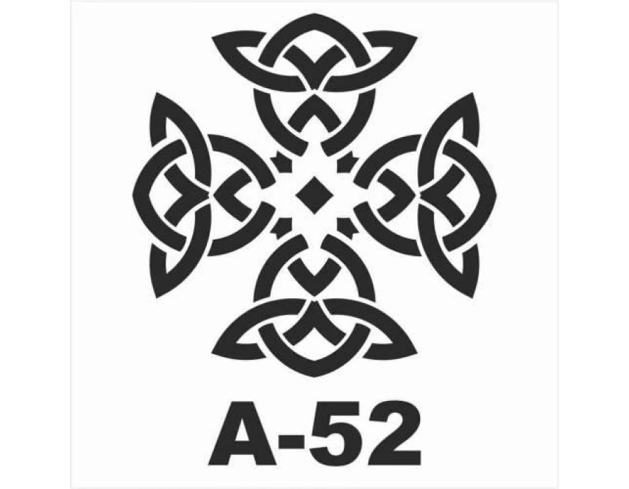 A-52 Artebella Stencil 20x20 Cm