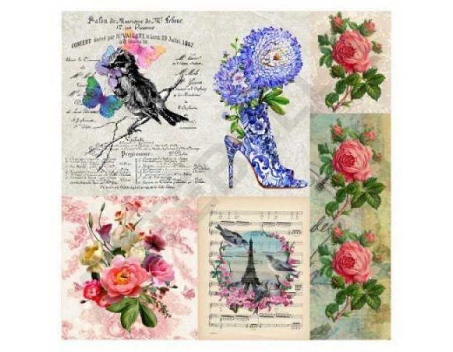 Artebella 6005v Mıxart Kolay Transfer Açık Zemin 25x25cm