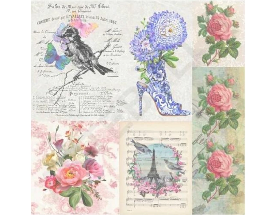 Artebella 6005k Mıxart Kolay Transfer koyu Zemin 25x25cm