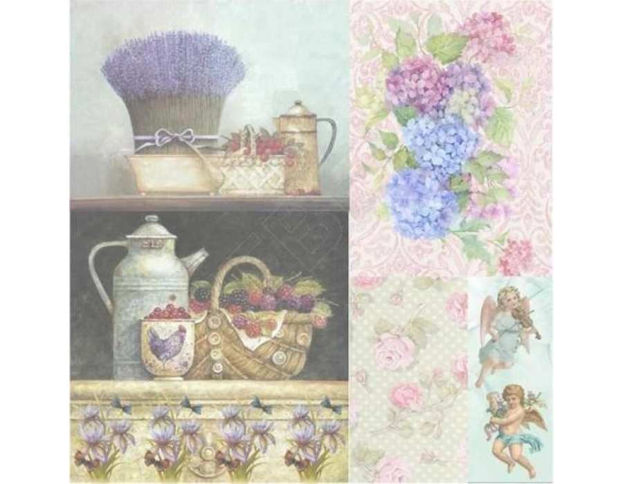 Artebella 6023k Mıxart Transfer koyu Zemin 25x25cm