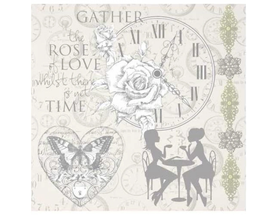 Artebella 6025k Mıxart Transfer koyu Zemin 25x25cm