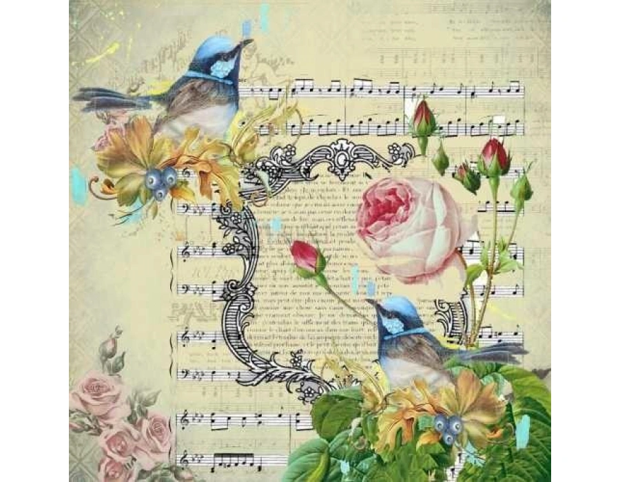 Artebella 6052k Mıxart Transfer koyu Zemin 25x25cm