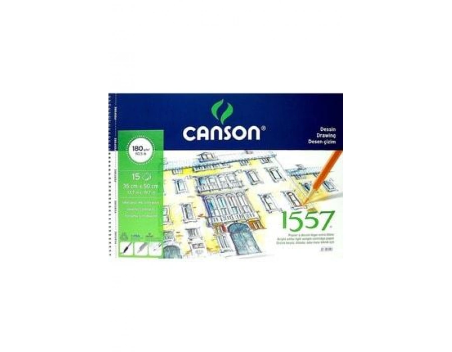 Canson 1557 Eskiz Defteri 120gr. 40 Yaprak. A3