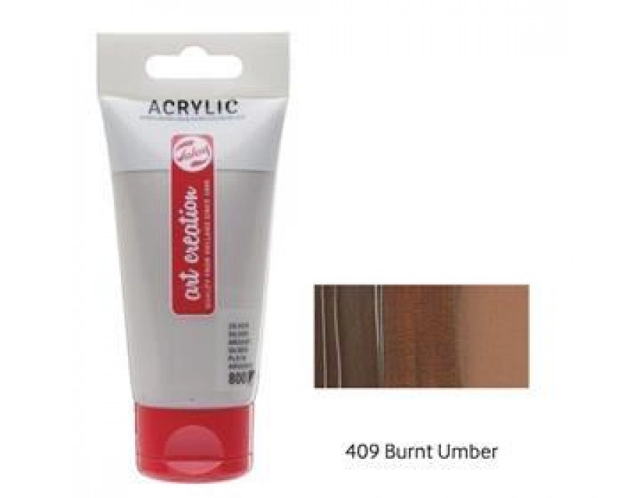Talens Artcreation Akrilik Boya 75ml - N:409 Burnt Umber