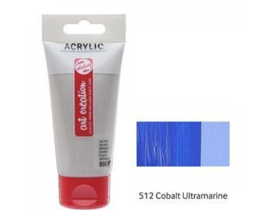 Talens Artcreation Akrilik Boya 75ml - N:512 Cobalt Ultramarine