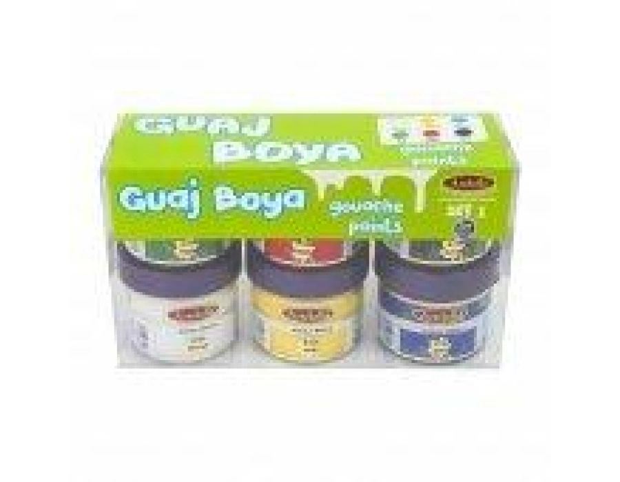 Artebella guaj boya 6 lı set 1 abs70050 50 ml