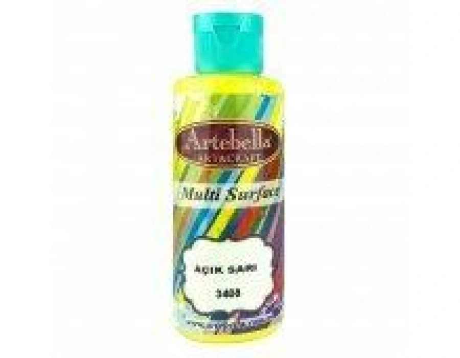 Artebella Multı Surface Boya 3408130 Açık Sarı 130ml