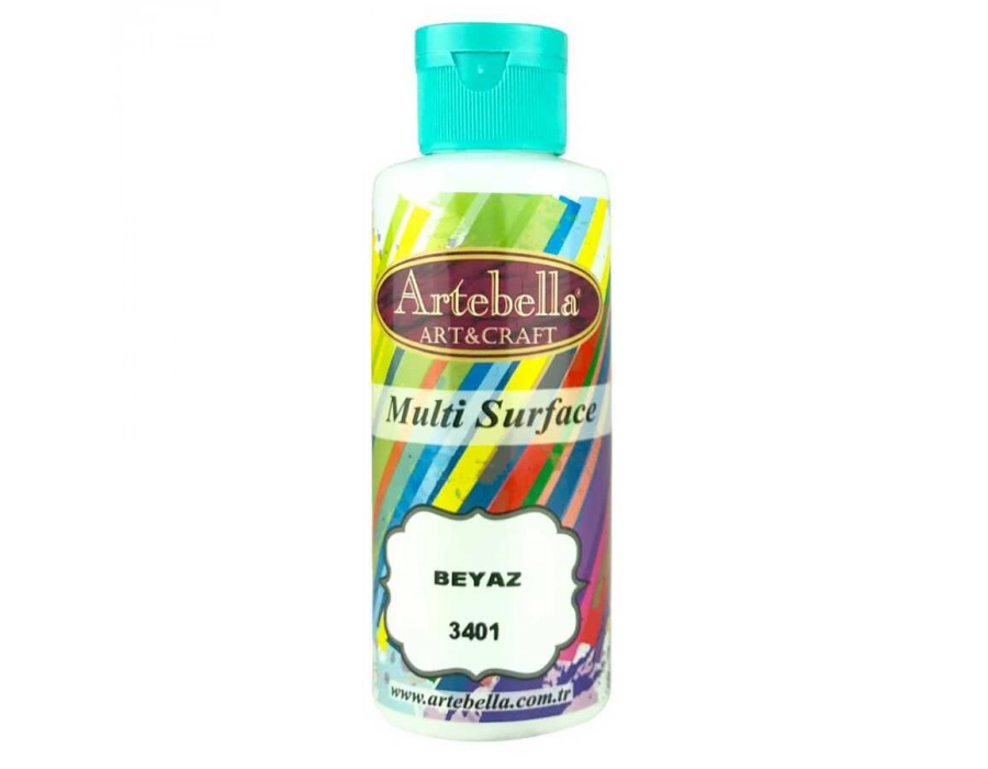 Artebella Multi Surface Boya 3401130 Beyaz 130cc