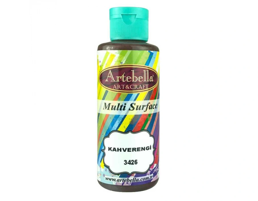 3426130 Artebella Multı Surface Boya 130cc Kahverengi