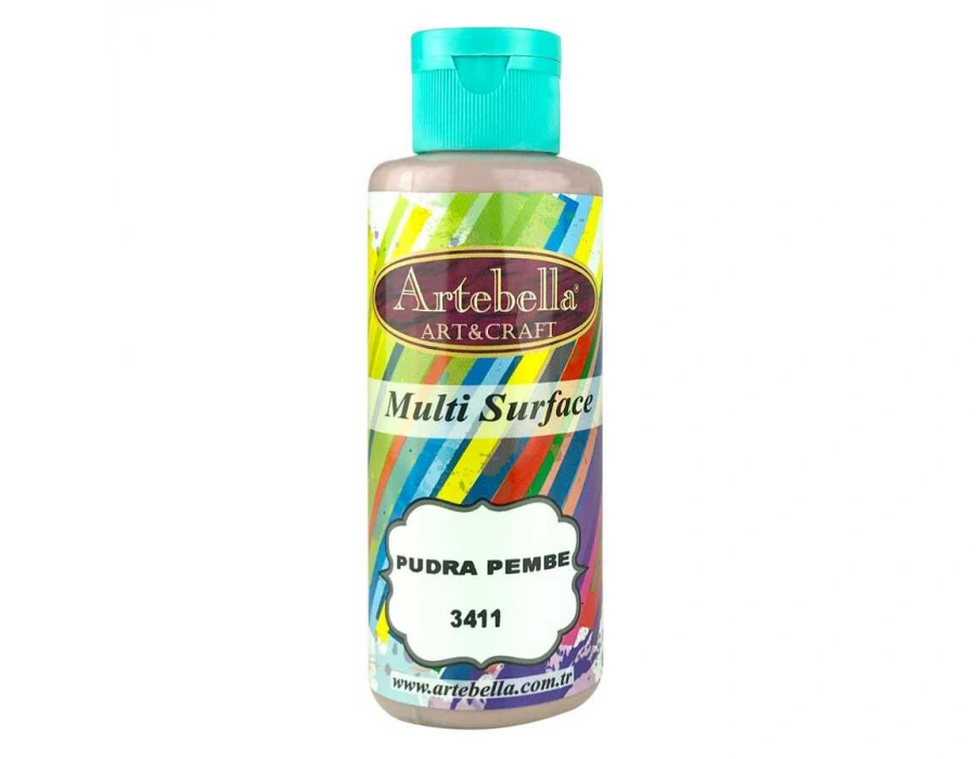 3411130 Artebella Multı Surface Boya 130cc Pudra Pembe