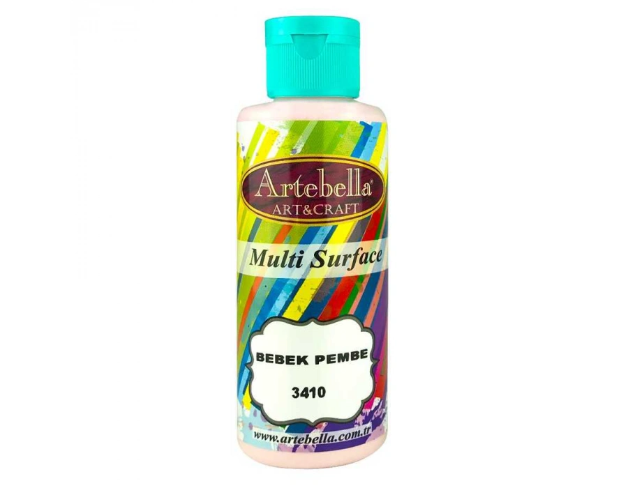 3410130 Artebella Multı Surface Boya 130cc Bebek Pembe