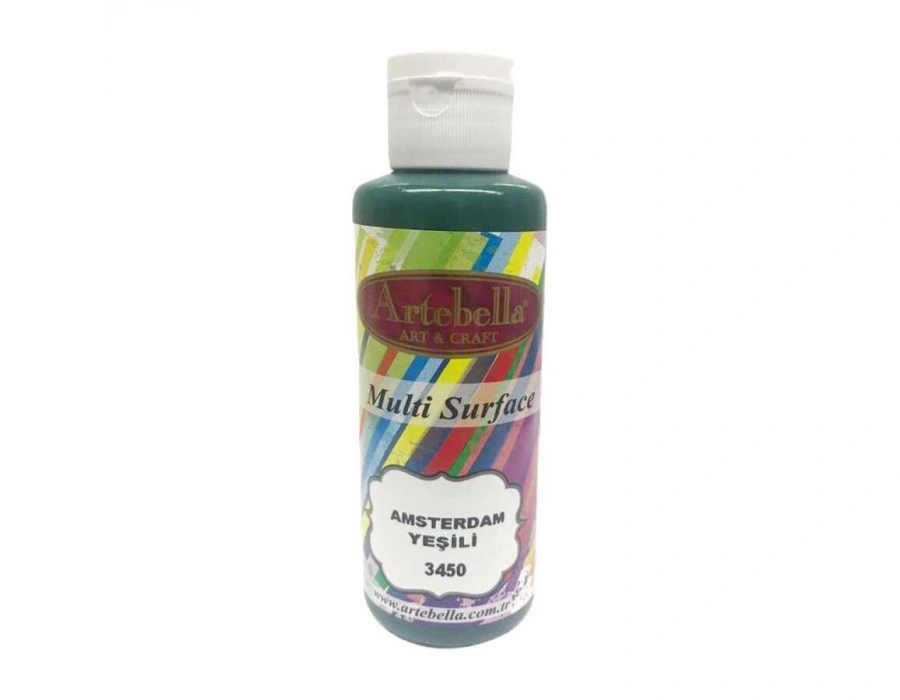 3450130 Artebella Multı Surface Boya 130cc Amsterdam Yeşili
