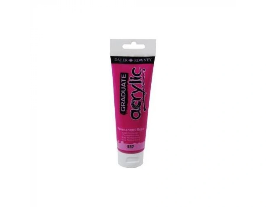 Daler Rowney Akrilik Boya 120 ML-537 Permanent Rose