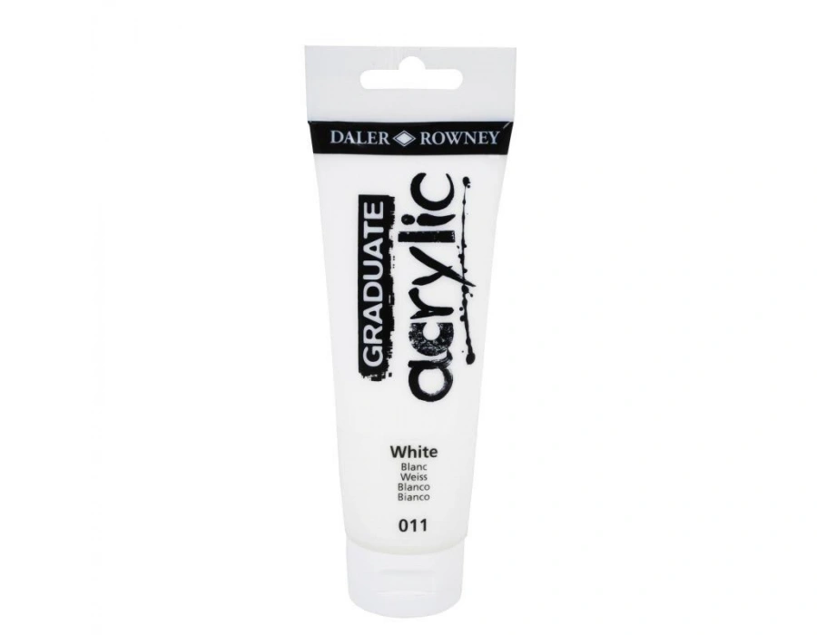 Daler Rowney Graduate Akrilik Boya 120ml 011 White