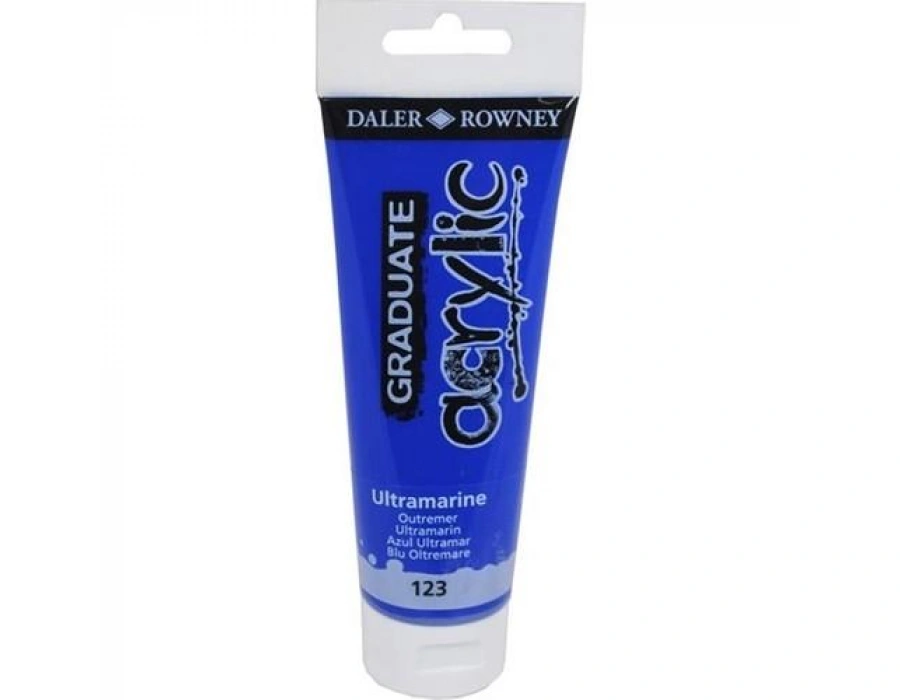 Daler Rowney Graduate Akrilik Boya 120ml Ultramarine