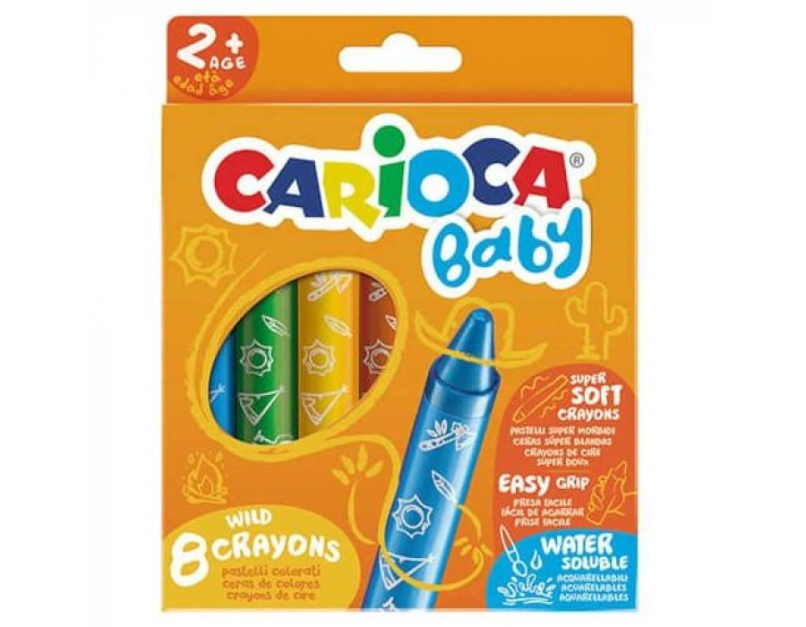 CARİOCA BEBEK PASTEL BOYA 8Lİ