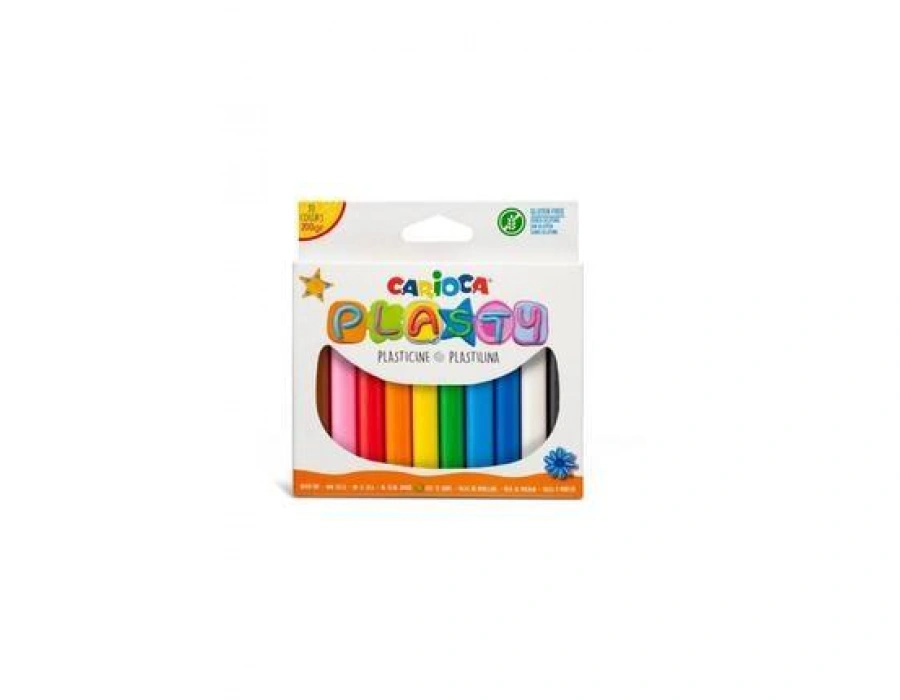 Carioca Plasty Kurumayan Oyun Hamuru 10 Renk - 200 gr