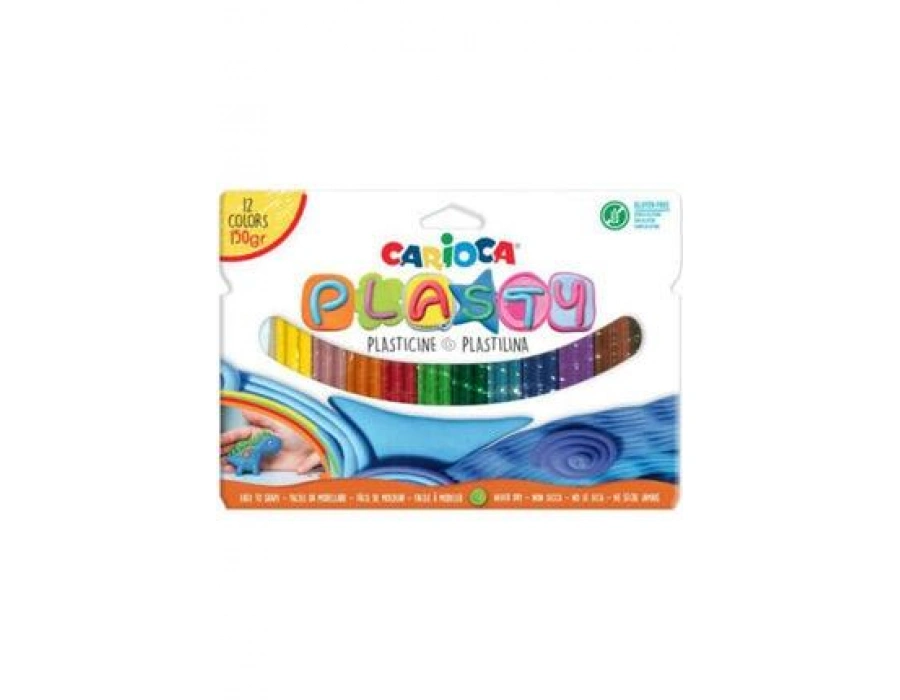 Carioca Plasty Kurumayan Oyun Hamuru 150 Gr. 12 Renk 36 adet