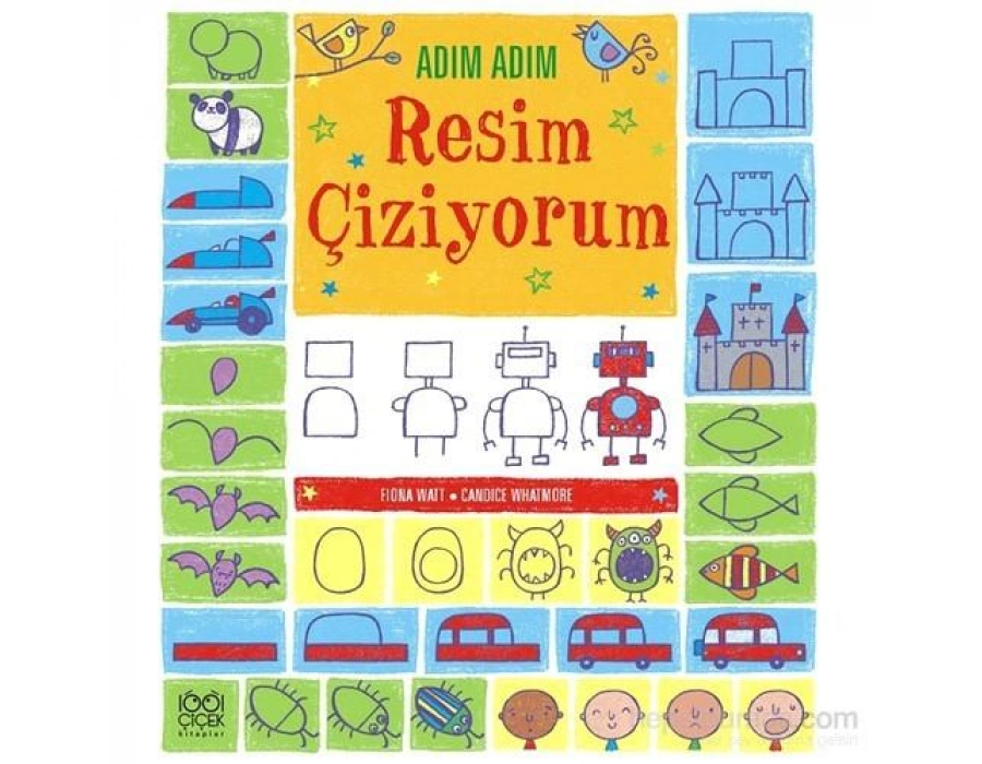 Adım adım resim çiziyorum