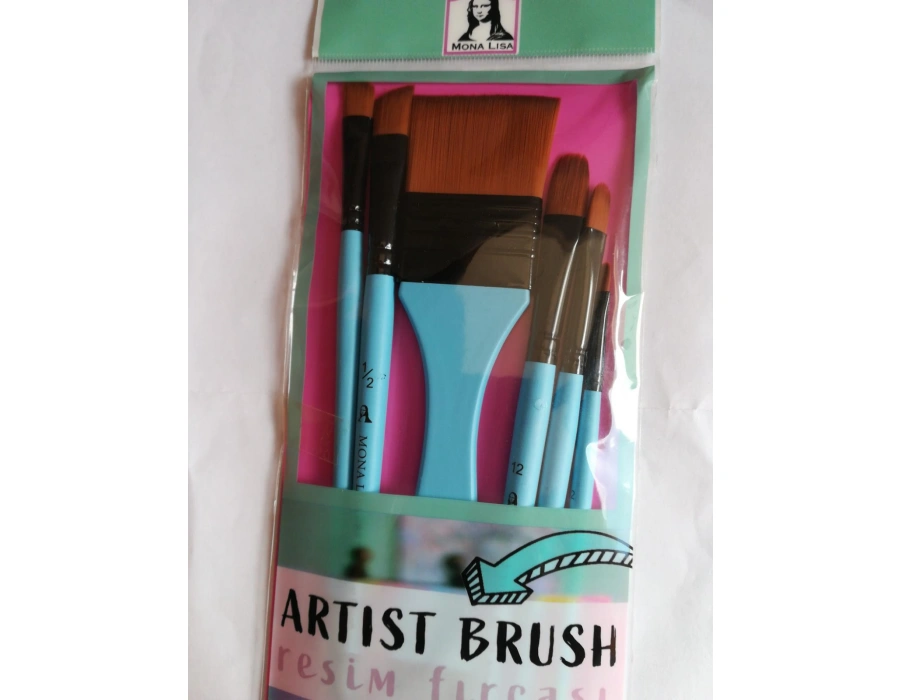 Mona lisa Çok Amaçlı Fırça Seti 6 Parça Multi purpose Brushes